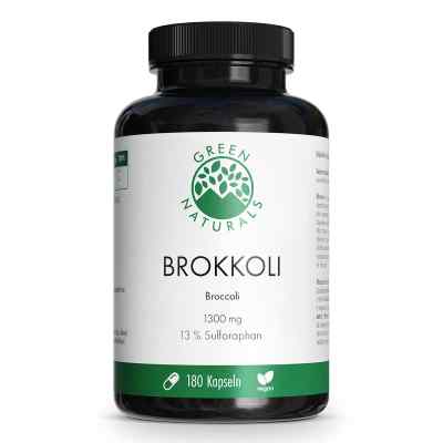GREEN NATURALS Brokuł + 13% sulforafanu wegański 180 szt. od Heilpflanzenwohl GmbH PZN 18099217