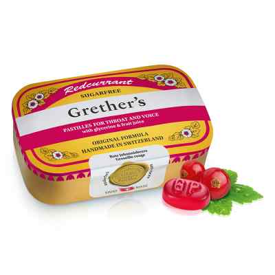 Grethers Redcurrant+vitamin C.zf. Pastillen 110 g od Hager Pharma GmbH PZN 07298184