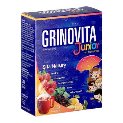 Grinovita Junior saszetki 10  od KRUGER POLSKA SP. Z O.O. PZN 08303166