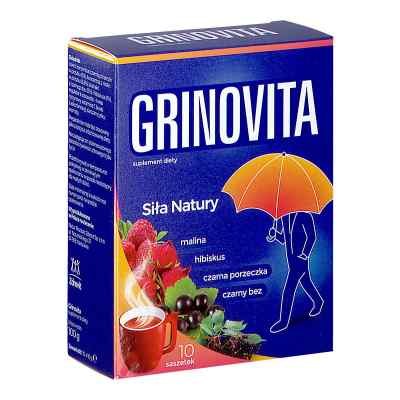 Grinovita saszetki 10  od N.P.ZDROVIT SP. Z O.O. PZN 08303167