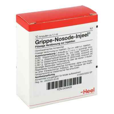 Grippe Nosoden Injeele 1,1 ml 10 szt. od Biologische Heilmittel Heel GmbH PZN 00433408