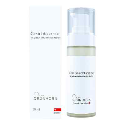 Grünhorn Cbd Gesichtscreme 50 ml od Apologistics GmbH PZN 16682763