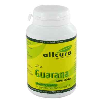 Guarana tabletki do żucia 120 szt. od allcura Naturheilmittel GmbH PZN 04925752