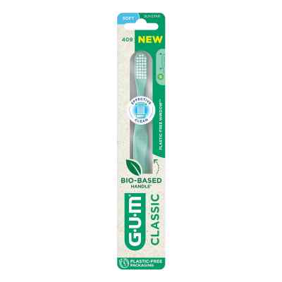 GUM Classic Szczoteczka do zębów kompaktowa miękka (z gumowym st