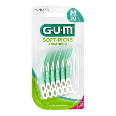 Gum Soft-picks Advanced gumowe wykałaczki 30 szt. od Sunstar Deutschland GmbH PZN 11160184