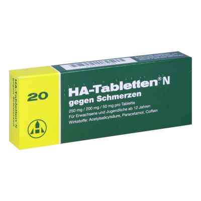 Ha Tabletten N 20 szt. od A. Nattermann & Cie GmbH PZN 03155708