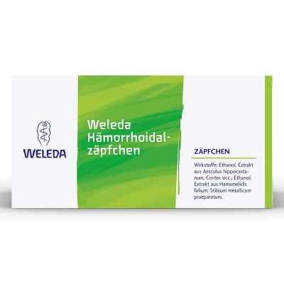 Haemorrhoidal Zaepfchen 50 szt. od WELEDA AG PZN 03205659