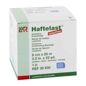 Haftelast Fixierbinde kohäs.latexfrei 8 cmx20 m blau 1 szt. od Lohmann & Rauscher GmbH & Co.KG PZN 08817261