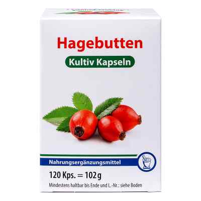 Hagebutten Kultiv Kapseln 120 szt. od Pharma Peter GmbH PZN 02885310