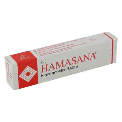 Hamasana Hamamelis maść regenerująca 20 g od ROBUGEN GmbH Pharmazeutische Fab PZN 00842294