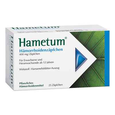 Hametum czopki na hemoroidy 25 szt. od Dr.Willmar Schwabe GmbH & Co.KG PZN 07619576