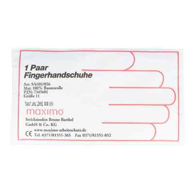 Handschuhe Baumwolle Gr. 11 Ueberlaenge 2 szt. od Strickmoden Bruno Barthel GmbH & Co.KG PZN 07345601