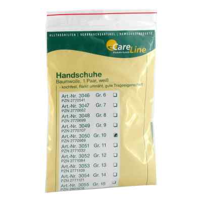 Handschuhe Baumwolle Gr.10 2 szt. od Careliv Produkte OHG PZN 02770989