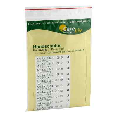 Handschuhe Baumwolle Gr.12 2 szt. od Careliv Produkte OHG PZN 02771084