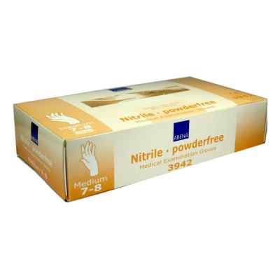 Handschuhe Nitril medium puderfrei 100 szt. od ABENA GmbH PZN 00080861