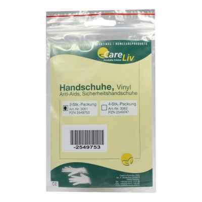 Handschuhe Vinyl Anti Aids 2 szt. od Careliv Produkte OHG PZN 02549753
