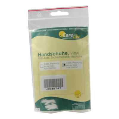 Handschuhe Vinyl Anti Aids 4 szt. od Careliv Produkte OHG PZN 02549747