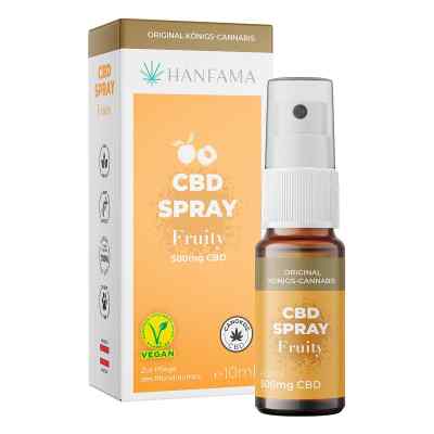 Hanfama 5% Cbd Mundspray Fruity Exklusiv 10 ml od CanAdelaar Distribution GmbH PZN 18048036