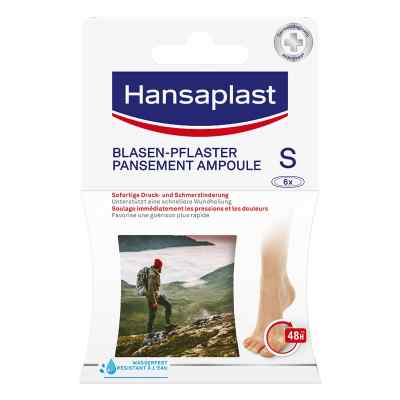 Hansaplast Blasenpflaster klein 6 szt. od Beiersdorf AG PZN 10779438