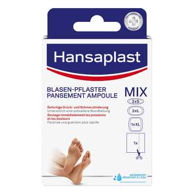 Hansaplast Blasenpflaster Sos Mix Pack 6 szt. od Beiersdorf AG PZN 12421563