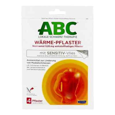 Hansaplast med Abc Sensitive plaster rozgrzewający 4 szt. od Beiersdorf AG PZN 01033409