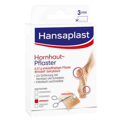 Hansaplast plaster na zrogowacenia 3 szt. od Beiersdorf AG PZN 00592182