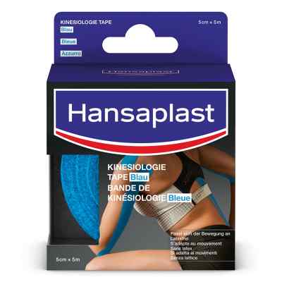 Hansaplast Sport taśma kinezjologiczna 5 cm x 5 m niebieska