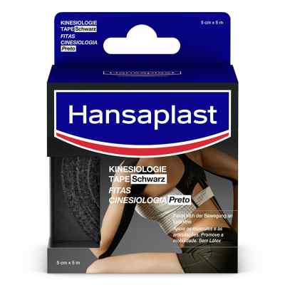 Hansaplast Sport taśma kinezjologiczna 5 cmx5 m czarna