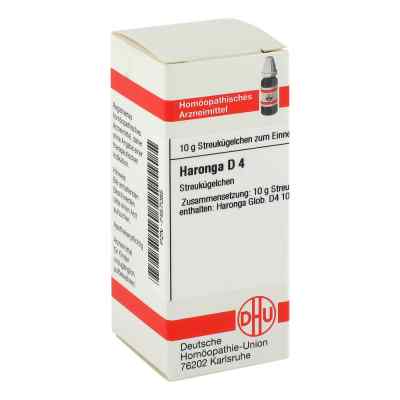 Haronga D 4 Globuli 10 g od DHU-Arzneimittel GmbH & Co. KG PZN 07457085