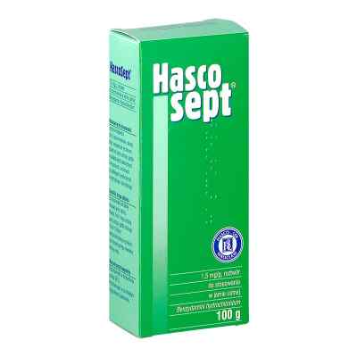 Hascosept roztwór 100 g od PRZEDSIĘBIORSTWO PRODUKCJI FARMACEUTYCZNEJ HASCO-L PZN 08302554