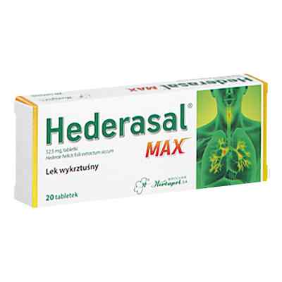 Hederasal Max tabletki 20  od  PZN 08304913