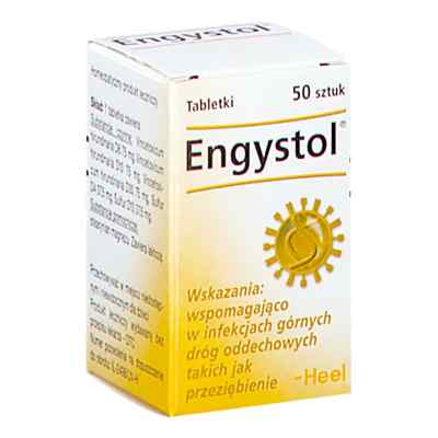 HEEL Engystol tabletki 50  od BIOLOGISCHE HEILMITTEL HEEL GMBH PZN 08302136