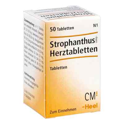 Heel Strophanthus Comp. tabletki na serce 50 szt. od Biologische Heilmittel Heel GmbH PZN 03915065