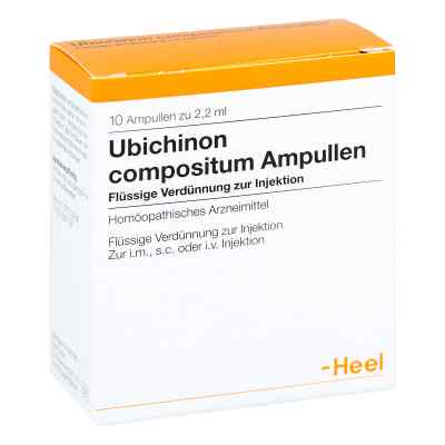 Heel Ubichinon compositum amupłki 10 szt. od Biologische Heilmittel Heel GmbH PZN 04314273