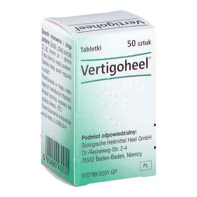 HEEL Vertigoheel tabletki