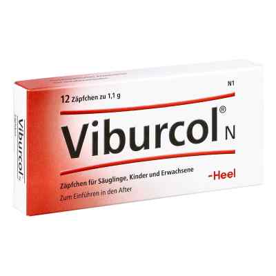 Heel Viburcol N Czopki dla dzieci i niemowląt 12 szt. od Biologische Heilmittel Heel GmbH PZN 00676387