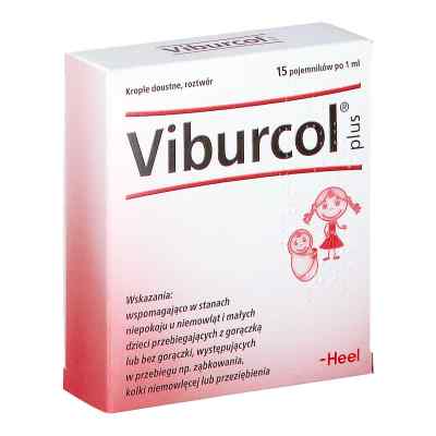 HEEL Viburcol Plus krople 15  od BIOLOGISCHE HEILMITTEL HEEL GMBH PZN 08302419