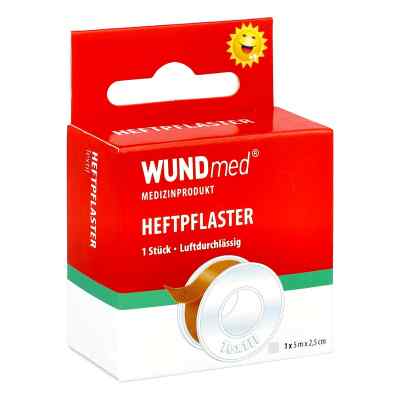 Heftpflaster Textil 2,5 cmx5 m