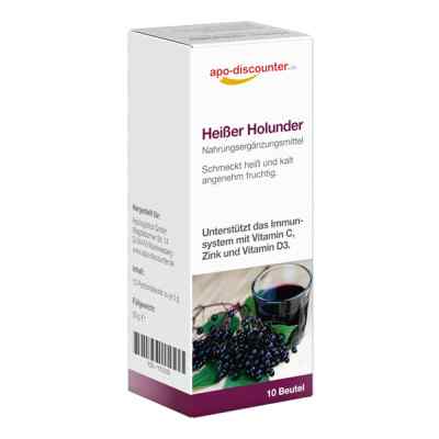 Heisser Holunder saszetki z ekstraktem z czarnego bzu 10X5 g od apo.com Group GmbH PZN 16705228
