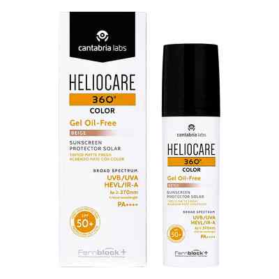Heliocare 360° Color Gel Oil-free Beige 50 ml od Derma Enzinger GmbH PZN 13922296
