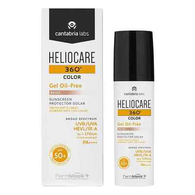 Heliocare 360° Color Gel Oil-free Beige 50 ml od Derma Enzinger GmbH PZN 13922296