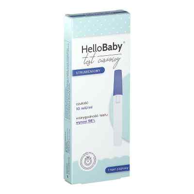 HelloBaby test ciążowy strumieniowy 1  od DIAGNOSIS S.A. PZN 08301180