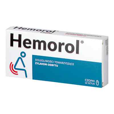 Hemorol czopki Herbapol 12 od WROCŁAWSKIE ZAKŁADY ZIELARSKIE