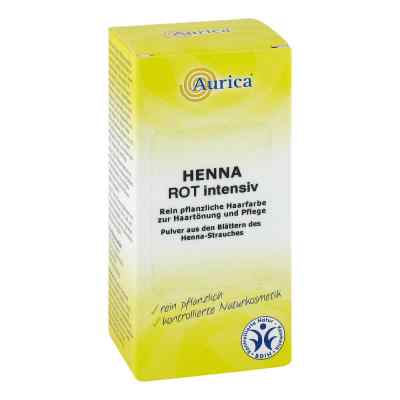 Henna rot intensiv Pulver 100 g od AURICA Naturheilm.u.Naturwaren G PZN 04165695