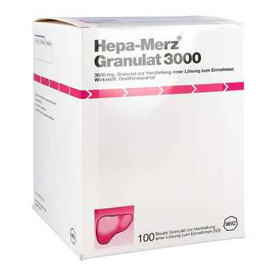 Hepa Merz Granulat 3000 saszetki 100 szt. od Merz Therapeutics GmbH PZN 07620639