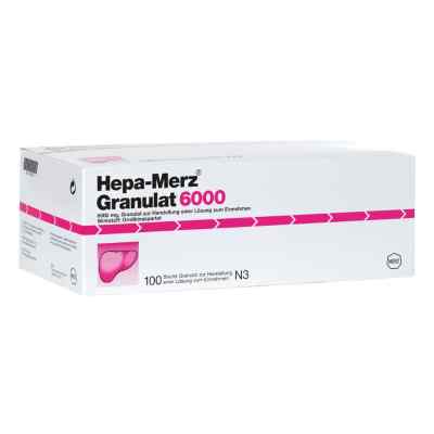 Hepa Merz Granulat 6000 saszetki 100 szt. od Merz Therapeutics GmbH PZN 07470016