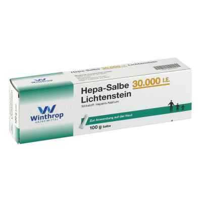 Hepa Salbe 30 000 I.e. Lichtenstein 100 g od Zentiva Pharma GmbH PZN 03970207