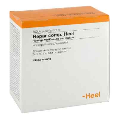 Hepar Comp. Heel ampułki 100 szt. od Biologische Heilmittel Heel GmbH PZN 06340659