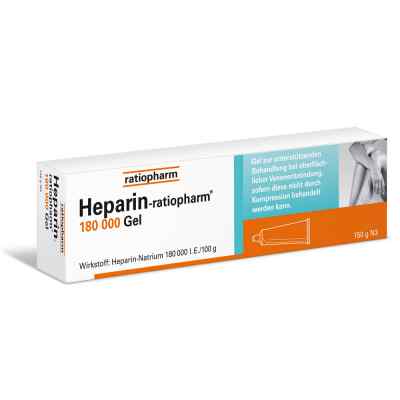 Heparin-ratiopharm 180000 150 g od ratiopharm GmbH PZN 06884371