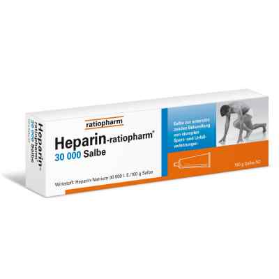 Heparin Ratiopharm 30 000 maść 100 g od ratiopharm GmbH PZN 07292715